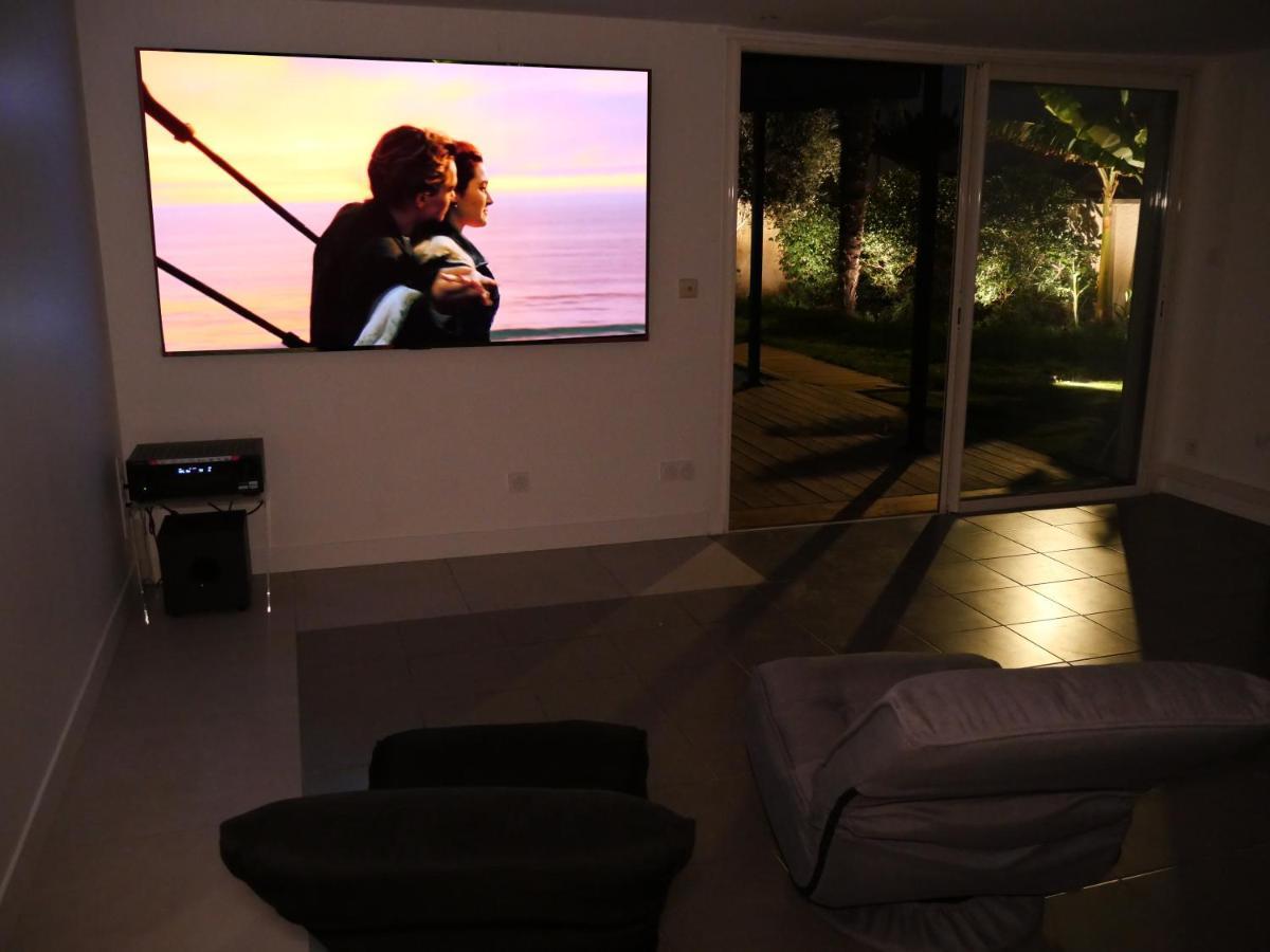 Unique! Jacuzzi Prive 35°C + Cinema Villa Entiere Meyzieu ภายนอก รูปภาพ