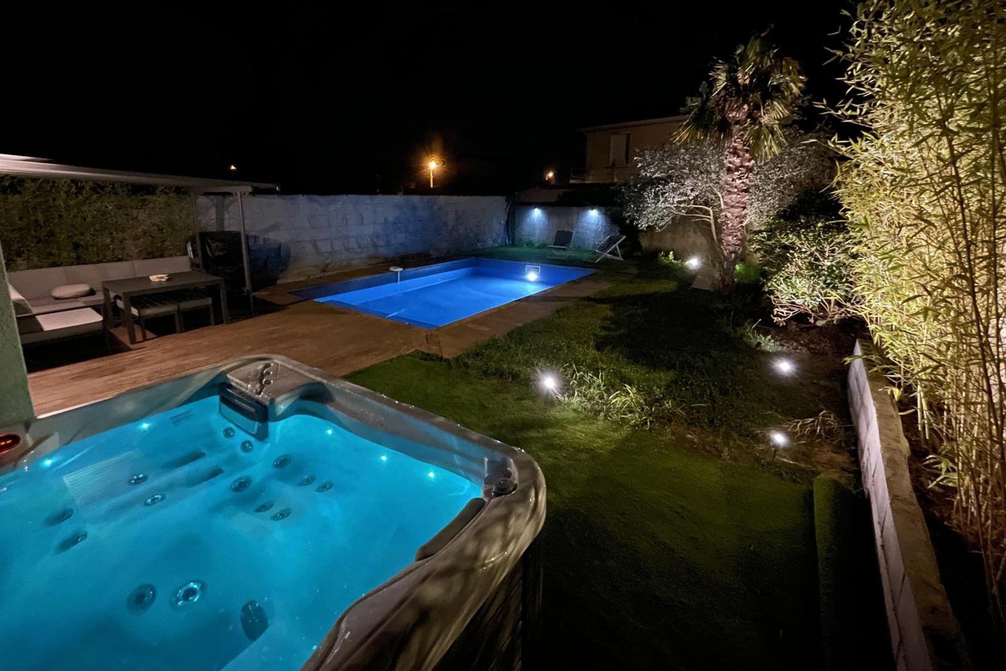 Unique! Jacuzzi Prive 35°C + Cinema Villa Entiere Meyzieu ภายนอก รูปภาพ